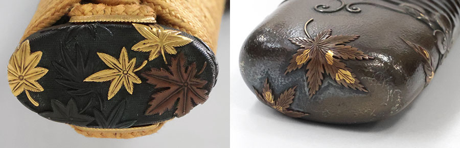 加賀守藤原盛道（紅葉紋揃金具刻鞘拵付） Kaganokami Fujiwara Morimichi - Photo 29