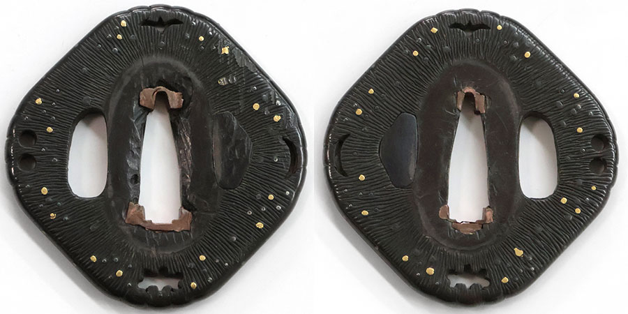 無銘 文珠（二代南紀重国）（金無垢龍図目貫付16弁菊花紋突兵小尻金具付突兵拵付） Monju Shigekuni - Photo 24