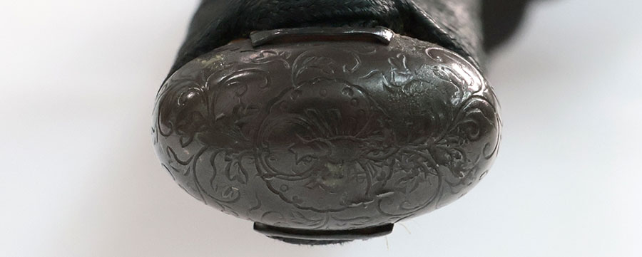 一 肥前国出羽守藤原行（廣）（二代） 甲割 迷故三界 悟故十（万空） 本来無東西 何處有（南北） Hizennokuni Dewanokami Fujiwara Yukihiro - Photo 28