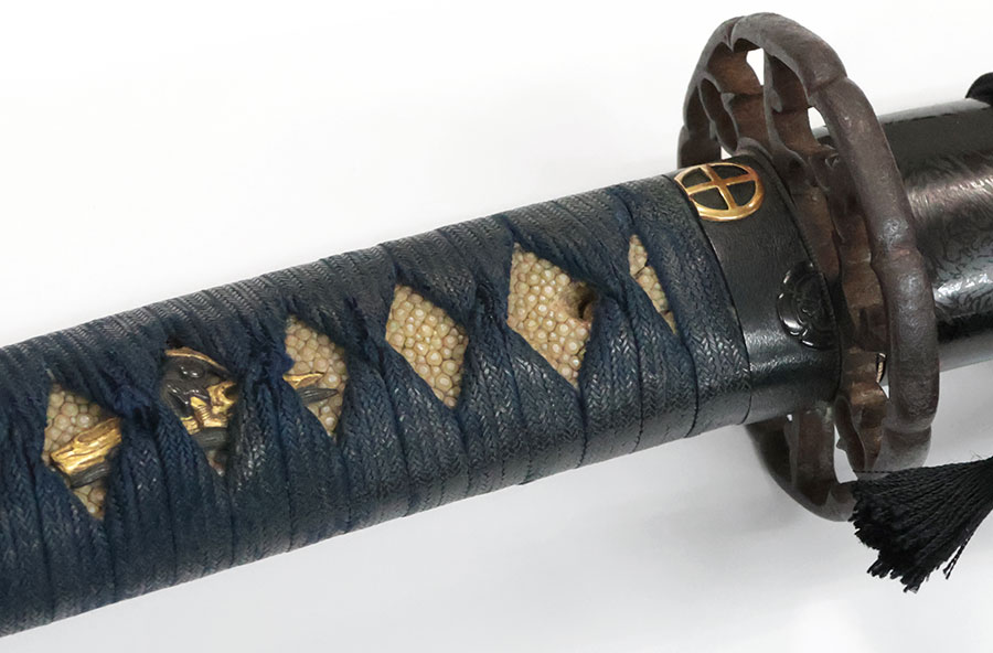 一 肥州出羽守行廣（初代）（片切刃造）薩摩島津家御親戚家伝来薩摩拵付） Hishu dewanokami Yukihiro - Photo 27