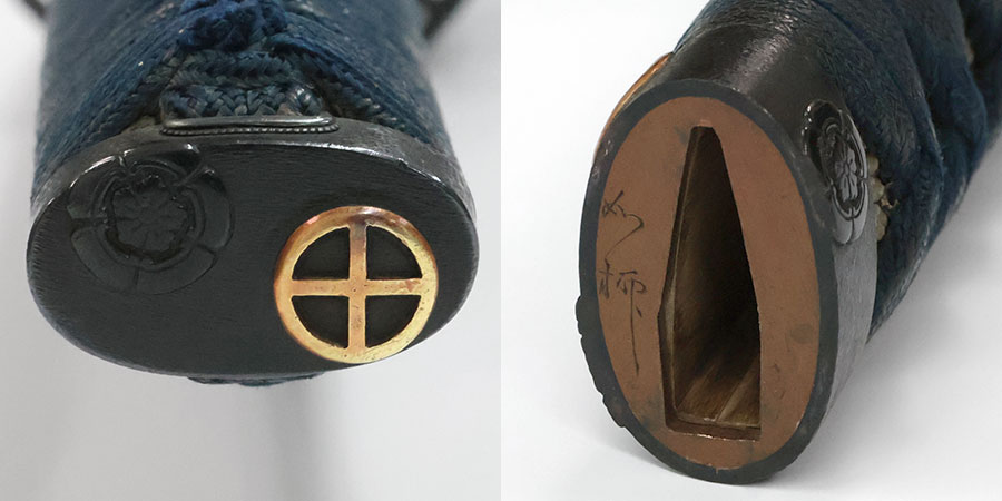 一 肥州出羽守行廣（初代）（片切刃造）薩摩島津家御親戚家伝来薩摩拵付） Hishu dewanokami Yukihiro - Photo 30