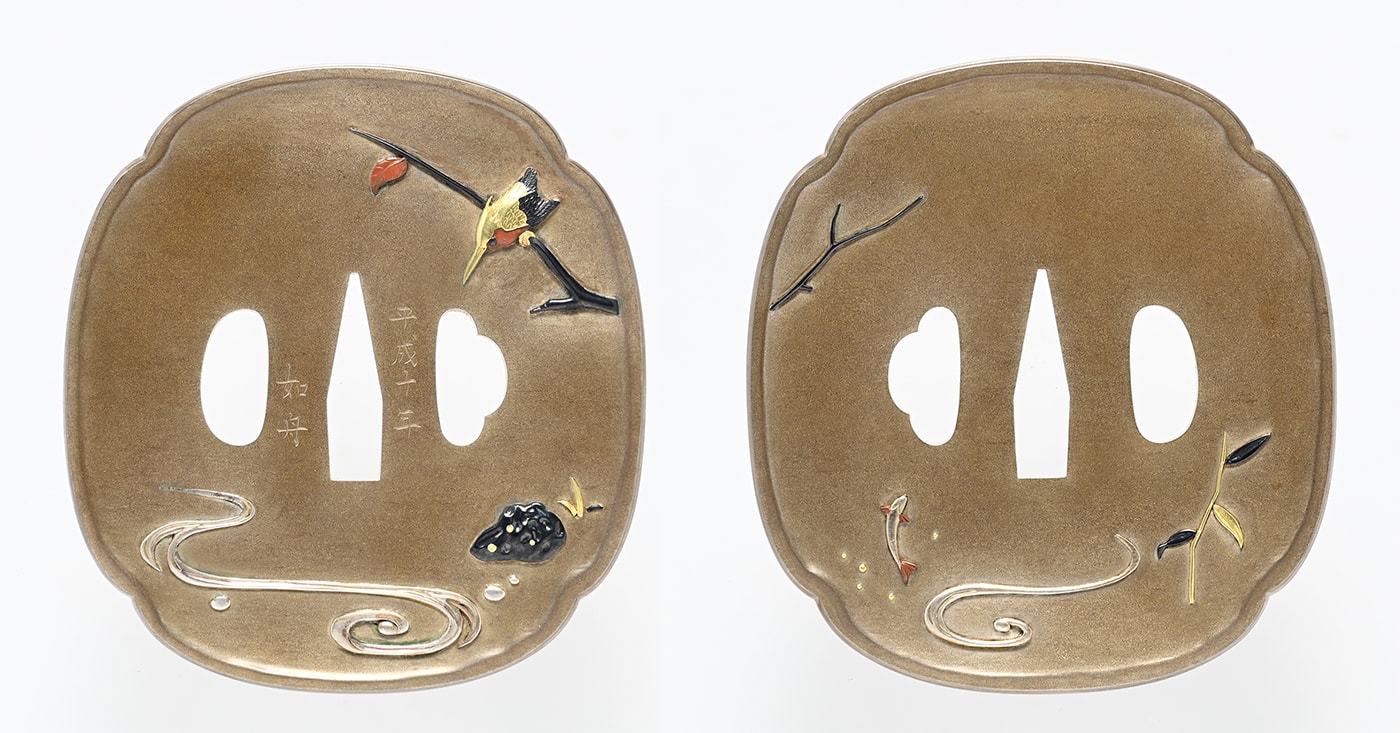 鍔 如舟 平成十年(古山如山門人)