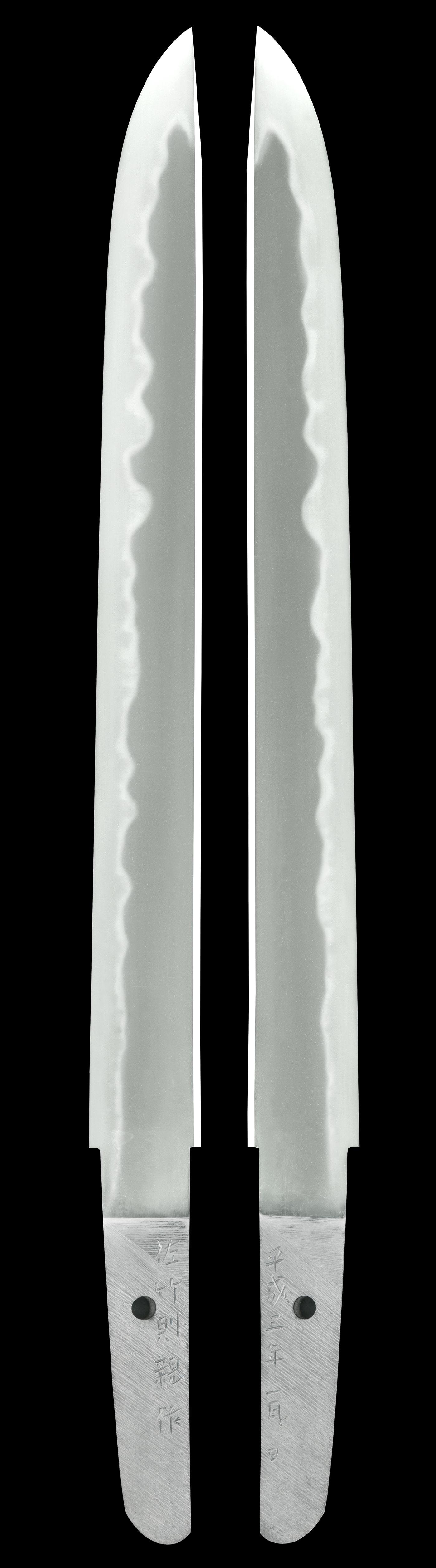 短刀 佐竹則親作 平成三年一月日 - Photo 2