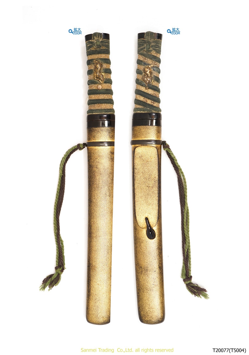 Double-Edged Tantō signed KANENOBE(KANENOBU) - Photo 2