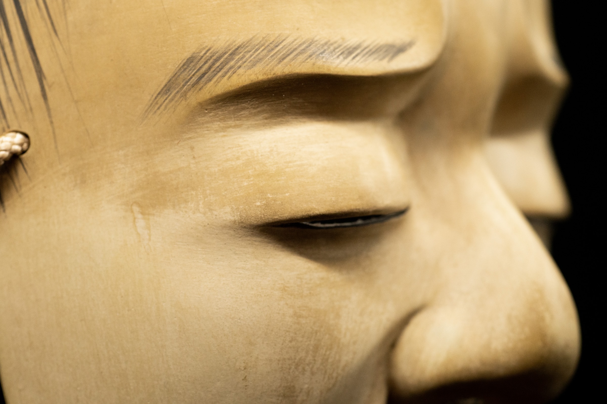 Noh mask Yoroboshi with box - Photo 9