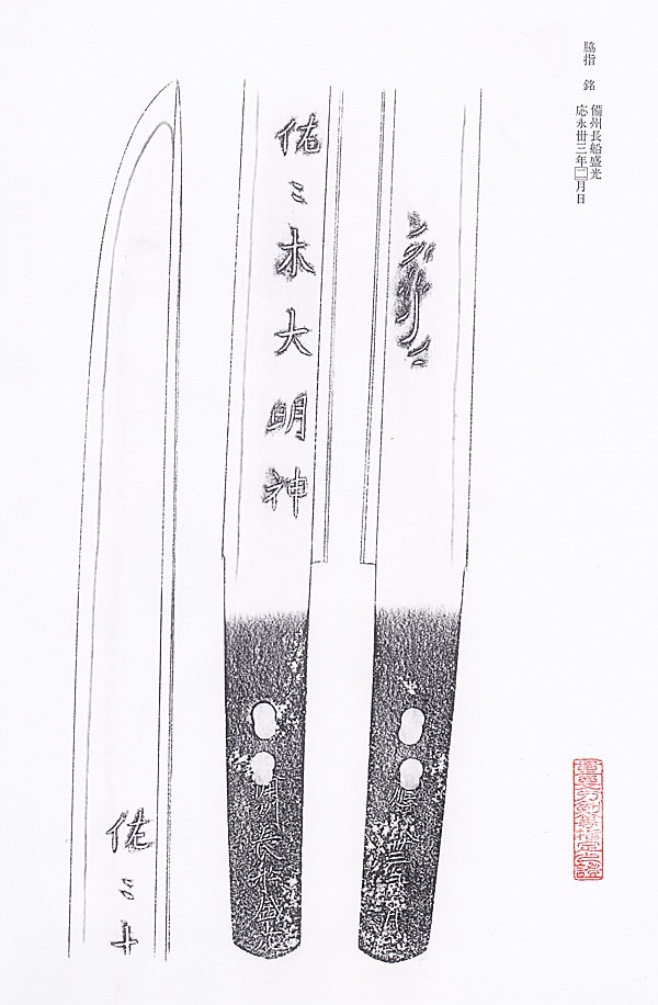 備州長船盛光(備前) 応永三十三年二月日 (山陽道) - Photo 26