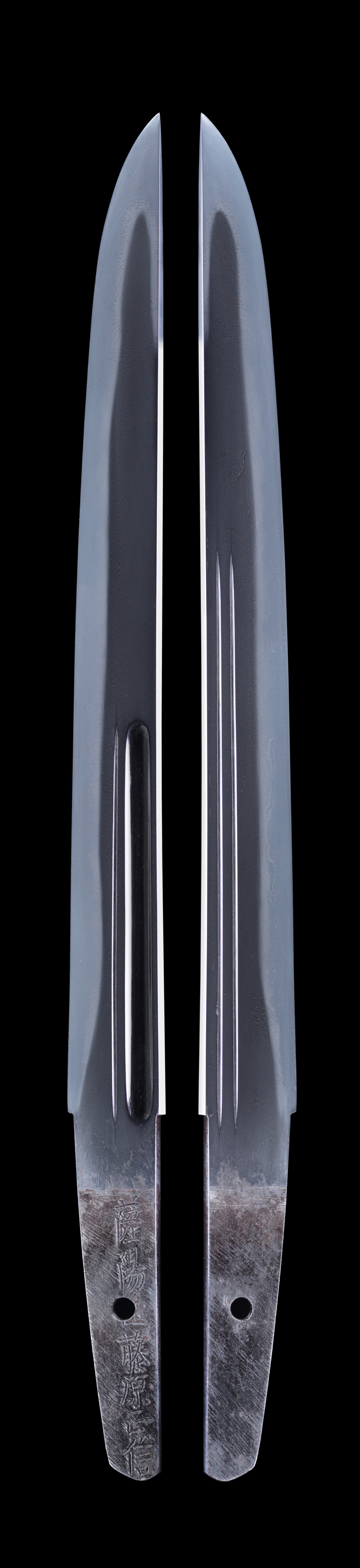 短刀 白鞘入り 拵付き - Photo 5