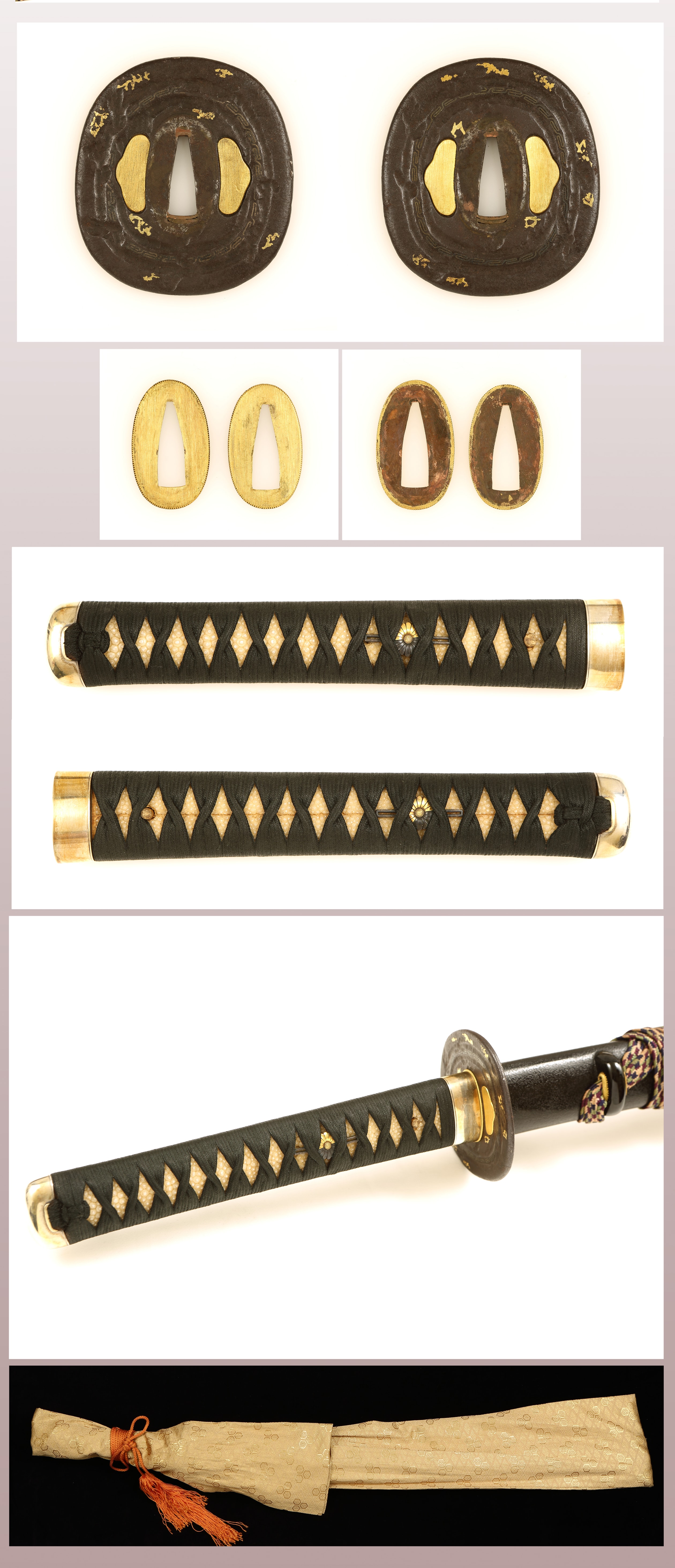 刀 白鞘入り 拵付き - Photo 7