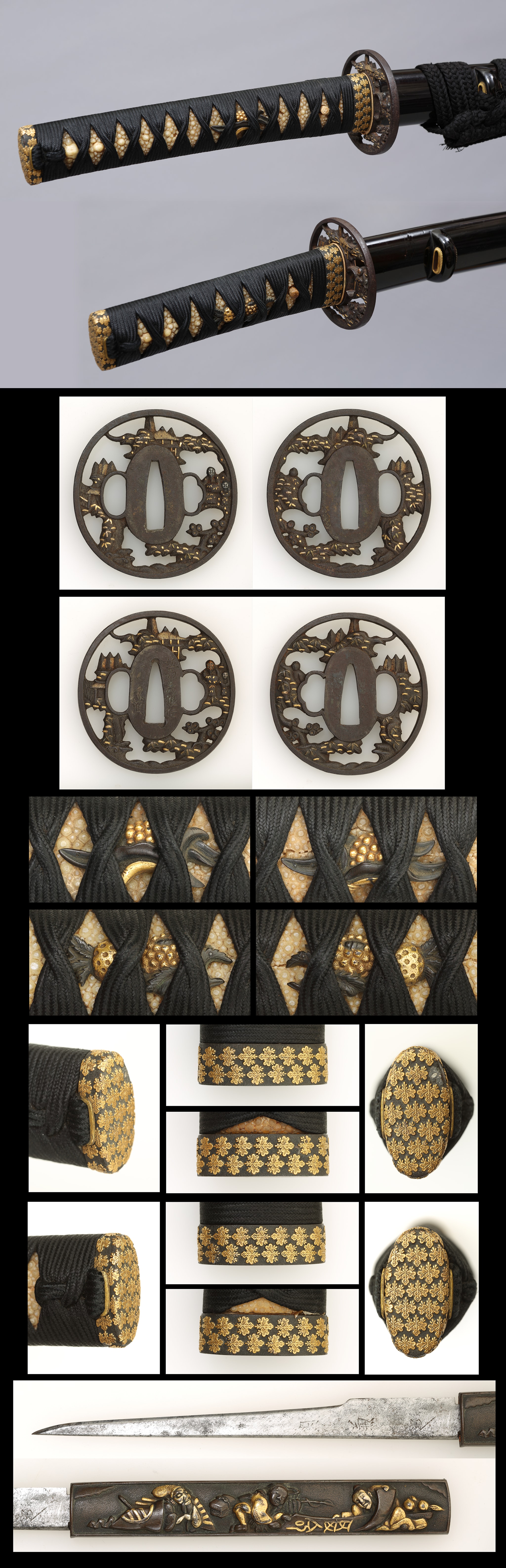 大小 白鞘入り 拵付き - Photo 11