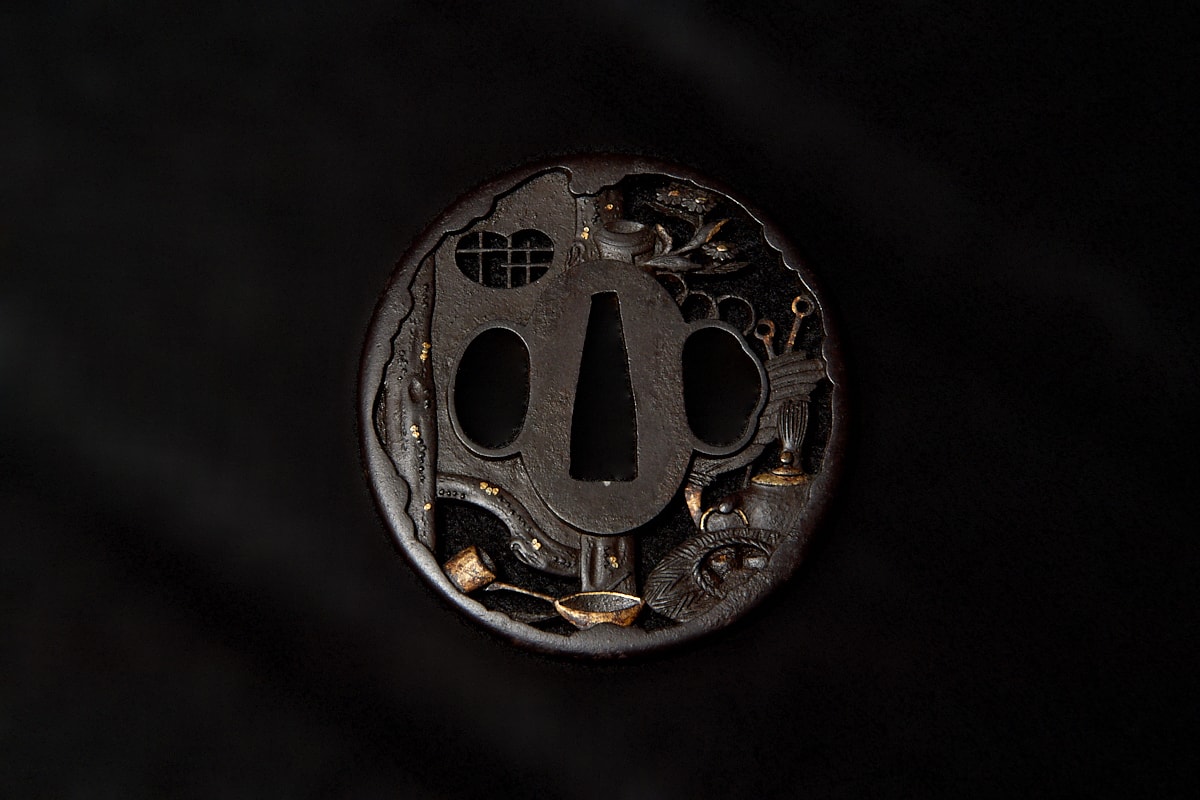 03-303 武州 茶室透鍔 - Photo 2