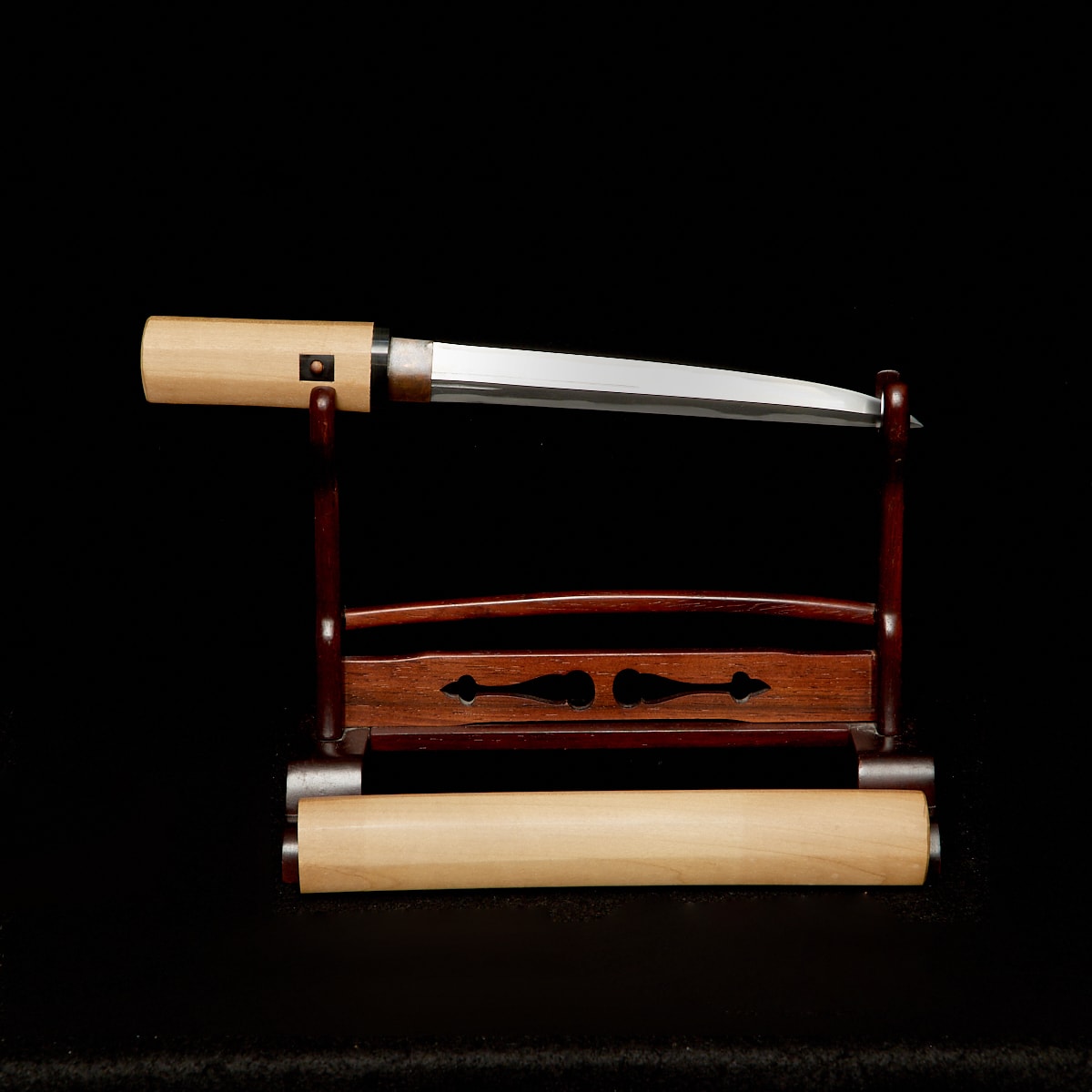 01-446 無銘(長船忠光) 短刀(あいくち) 白鞘