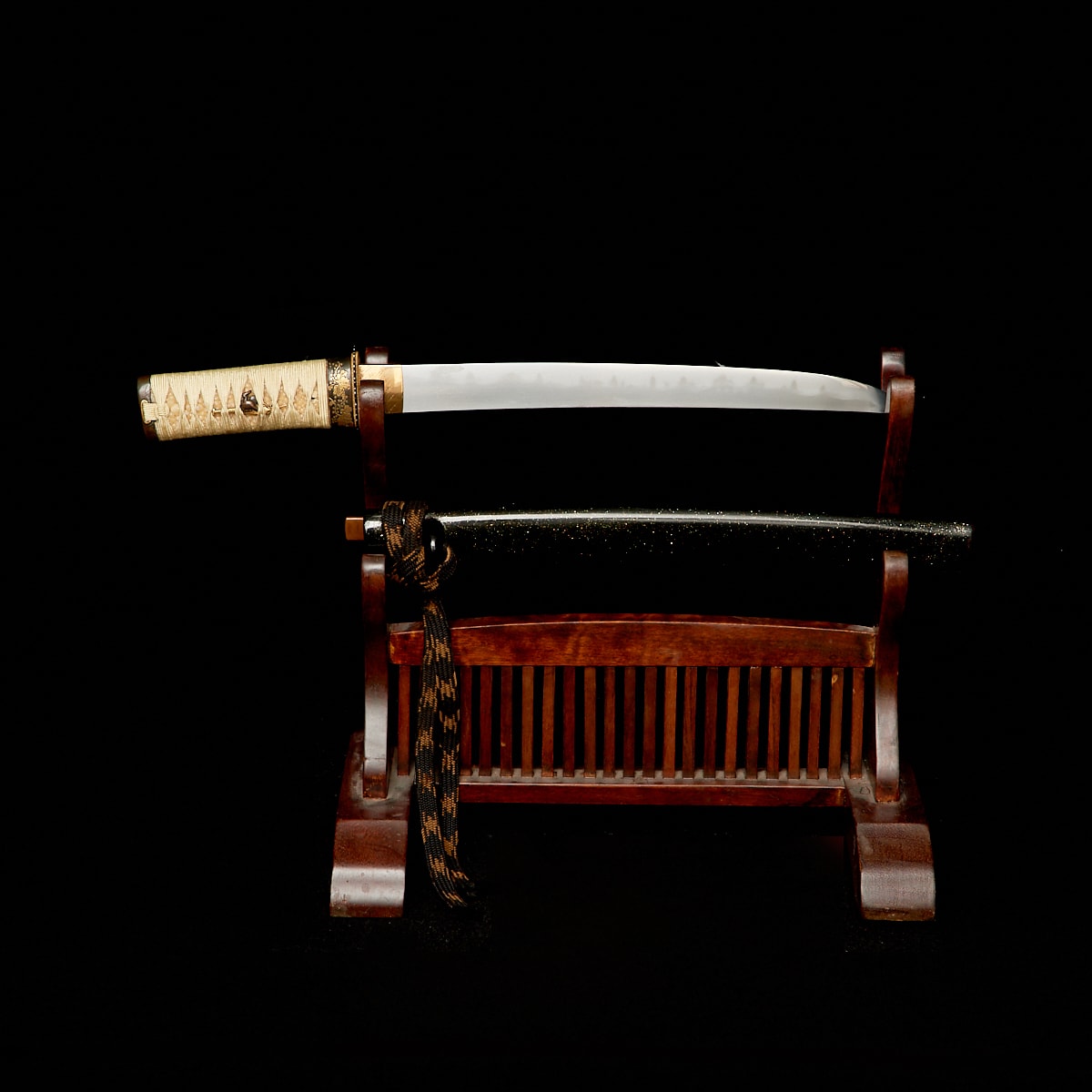 01-447 備州長船祐定 短刀(あいくち)外装付き