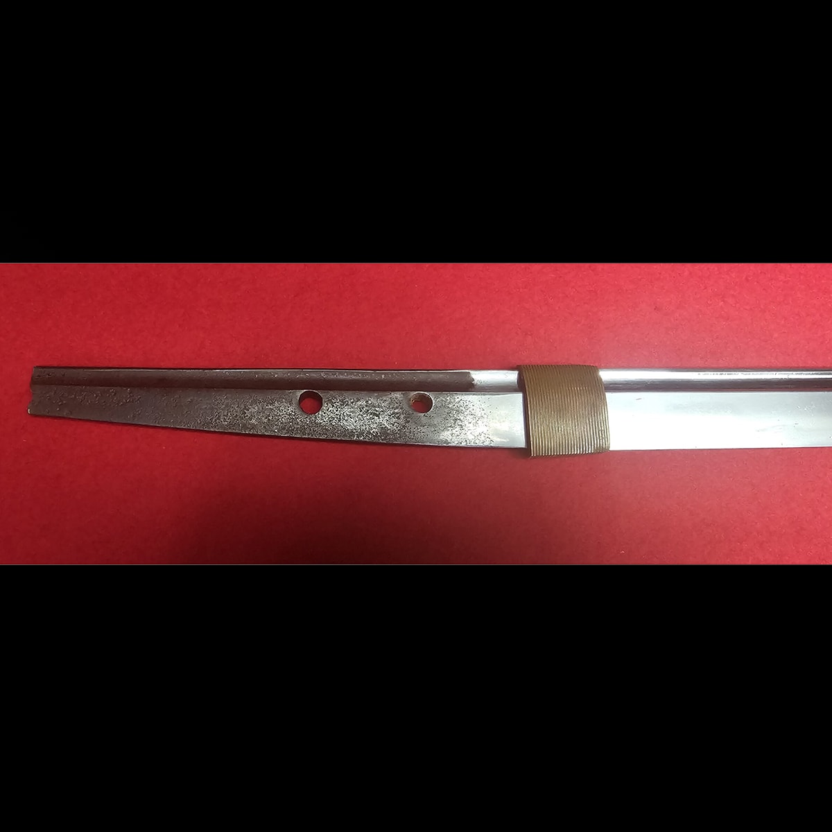 01-3144 【保存刀剣】無銘(海部)刀 拵え付き - Photo 2