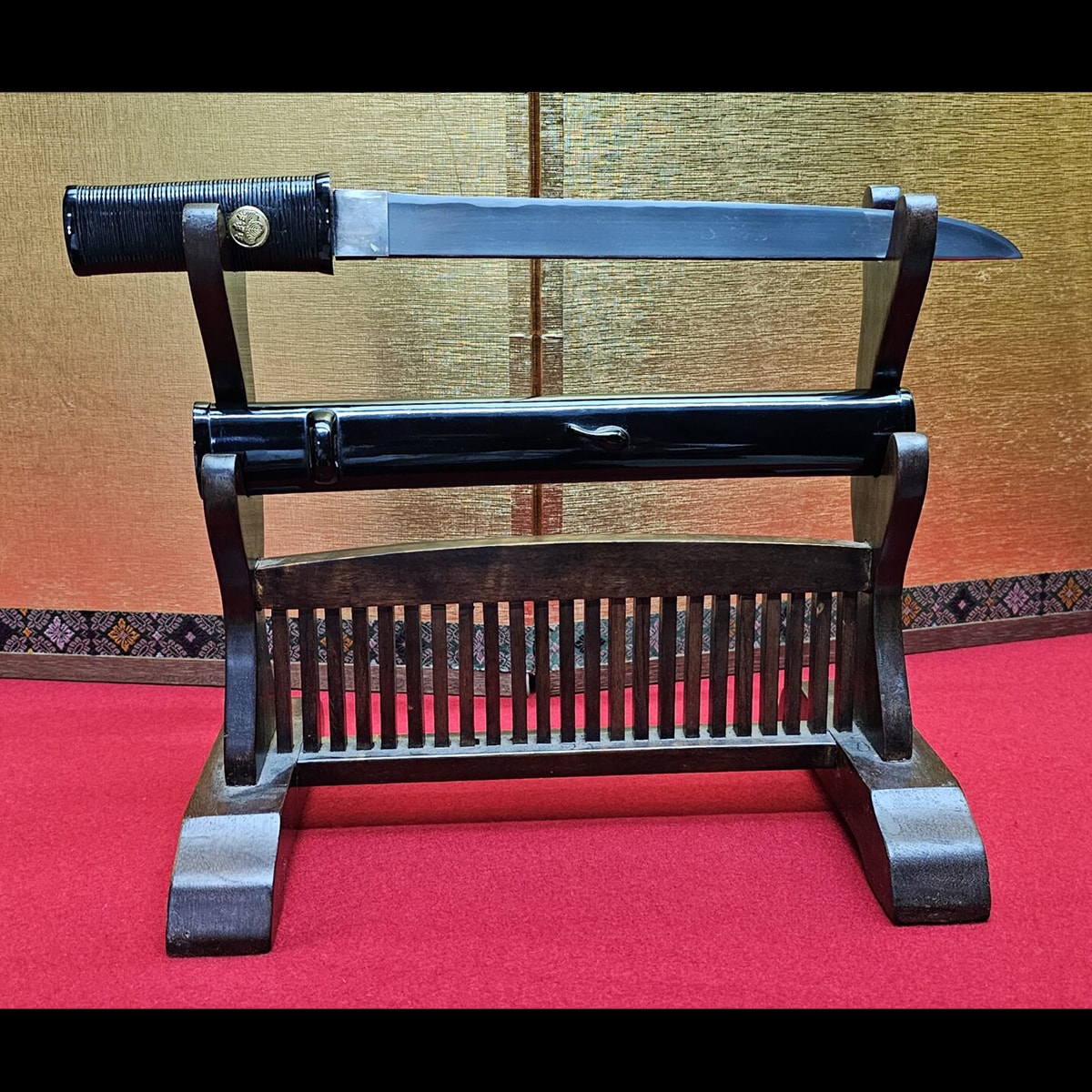 01-455 國廣 短刀 白鞘