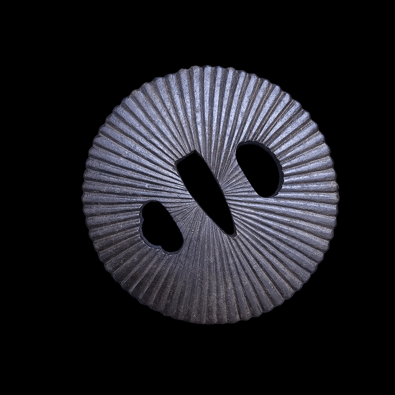 03-486 光背鍔 丸鍔 - Photo 2