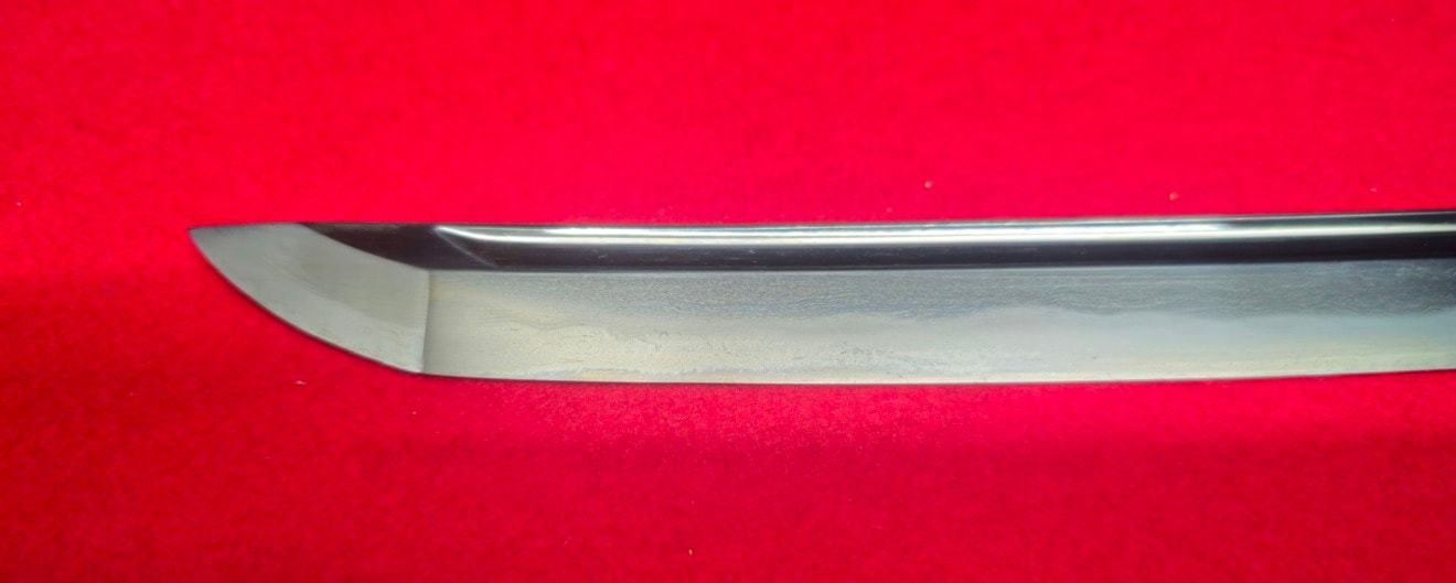 02-3189 保存刀剣 無銘(兼延) 脇差 白鞘 - Photo 11