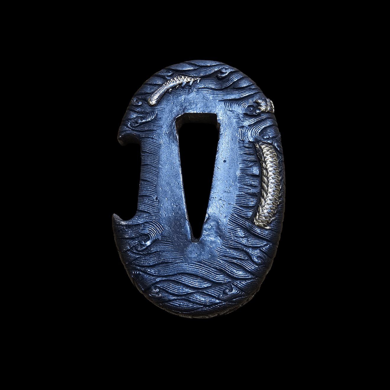 03-513 龍図 小鍔 - Photo 2