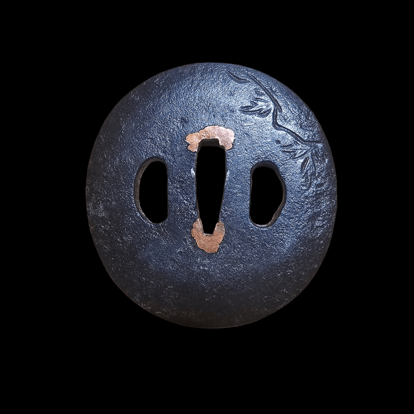 03-522 伏虎図鍔 - Photo 2