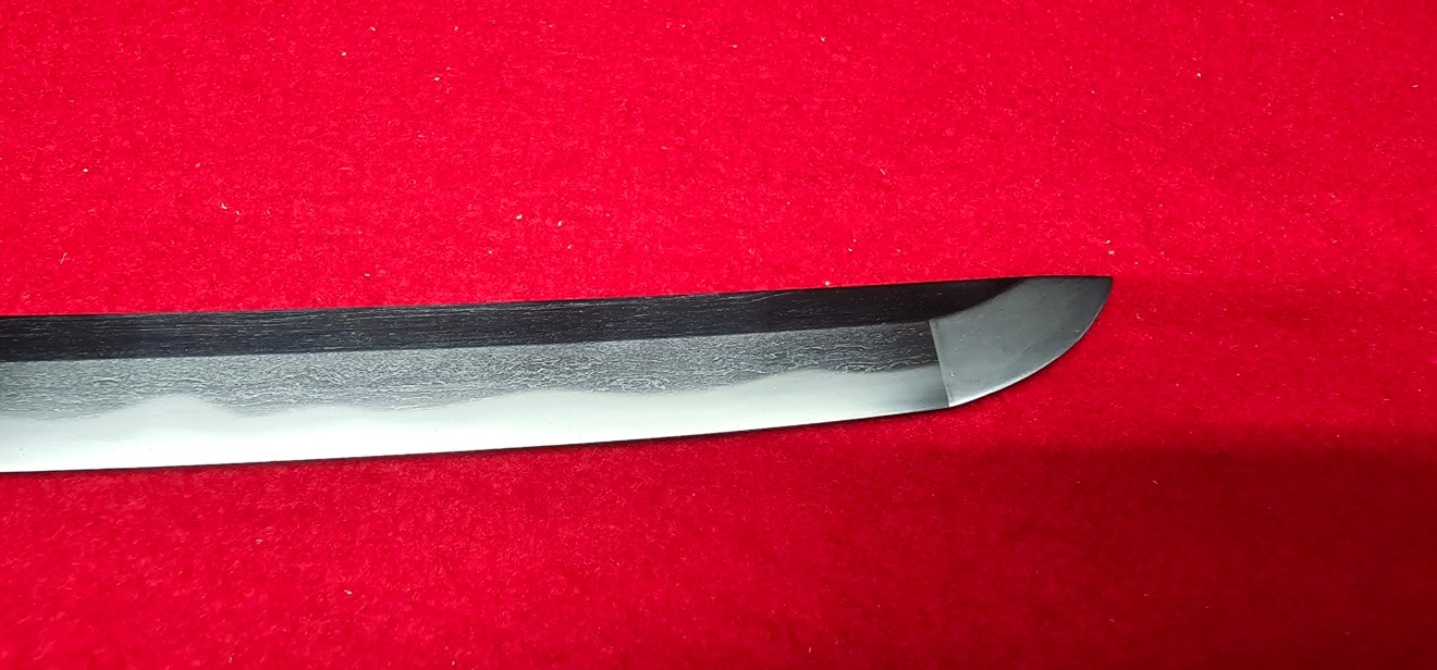 02-3205 【特別保存刀剣】菊紋 伊賀守藤原金道 三代 (Kikumon) Iga-no-kami Fujiwara Kinmichi(3rd generation) 日本鍛冶宗匠 脇差 Wakizasi - Photo 8