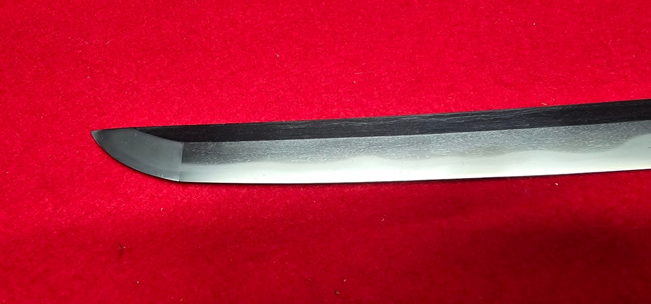 02-3205 【特別保存刀剣】菊紋 伊賀守藤原金道 三代 (Kikumon) Iga-no-kami Fujiwara Kinmichi(3rd generation) 日本鍛冶宗匠 脇差 Wakizasi - Photo 13