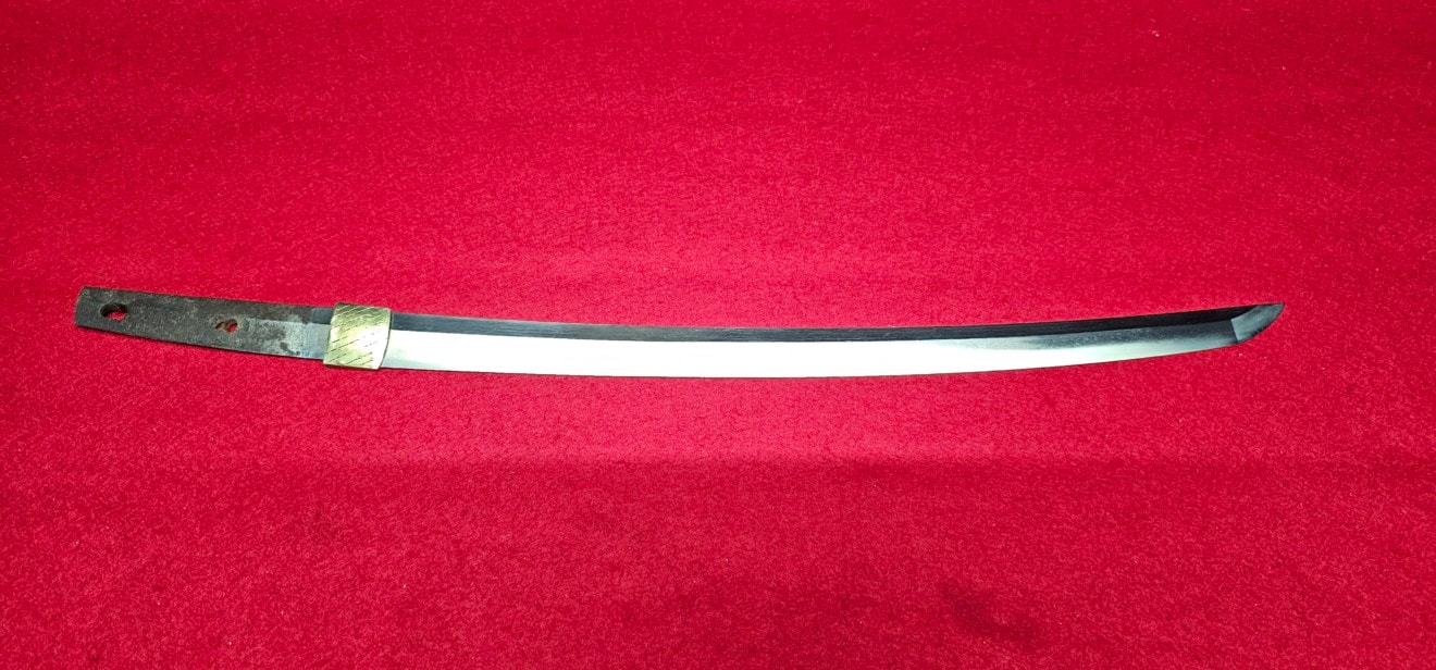 02-3208 無銘mumei 脇差Wakizashi - Photo 2