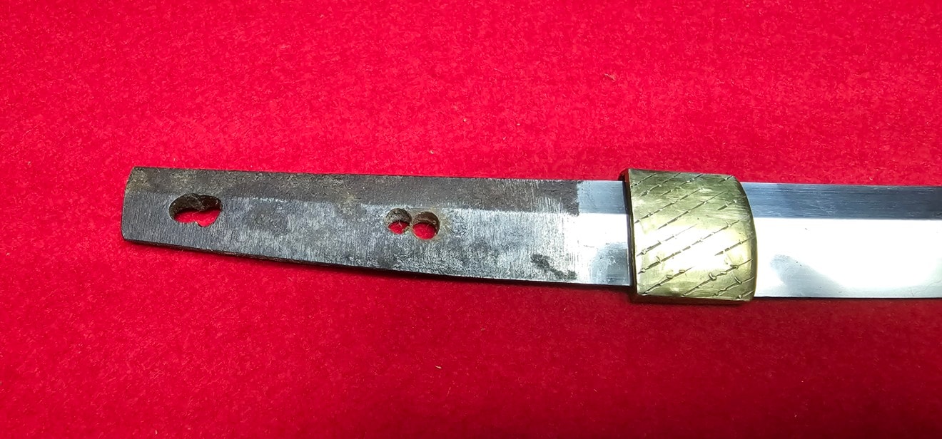 02-3208 無銘mumei 脇差Wakizashi - Photo 3