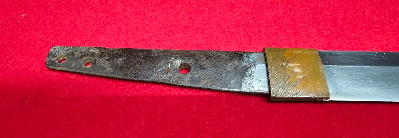 02-3211 盛 以下切 Mori 脇差Wakizashi - Photo 3