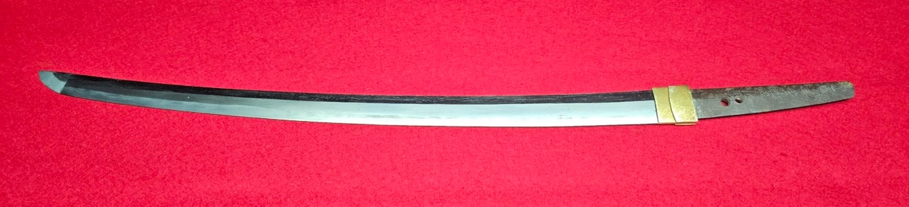 02-3216 播州住藤原宗重 Bansyu-jyu-Fujiwara-no-Muneshige 脇差 Wakizashi - Photo 8