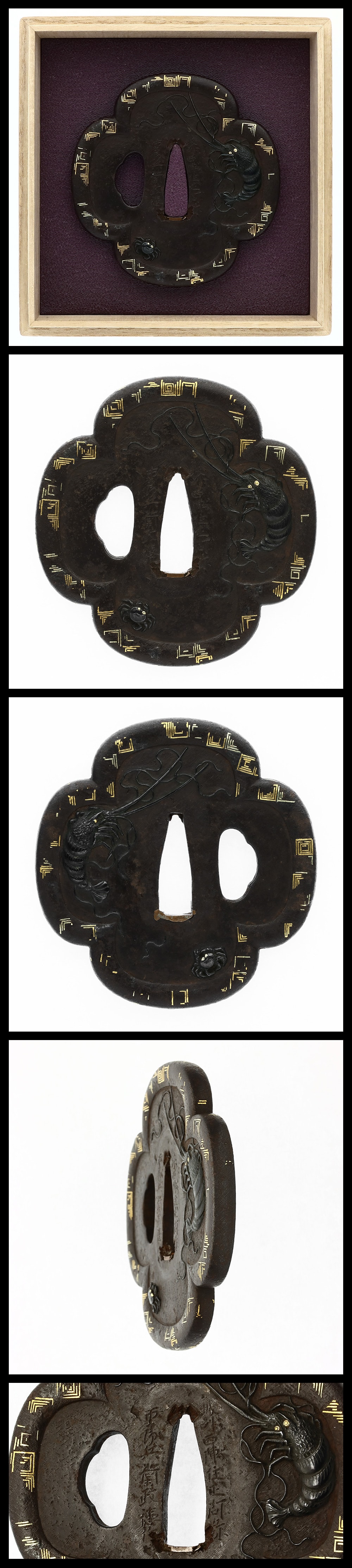 Tsuba: Joshu Nishijinju Shoami Ichirobei Masanori saku(NBTHK Tokubetsu Hozon)