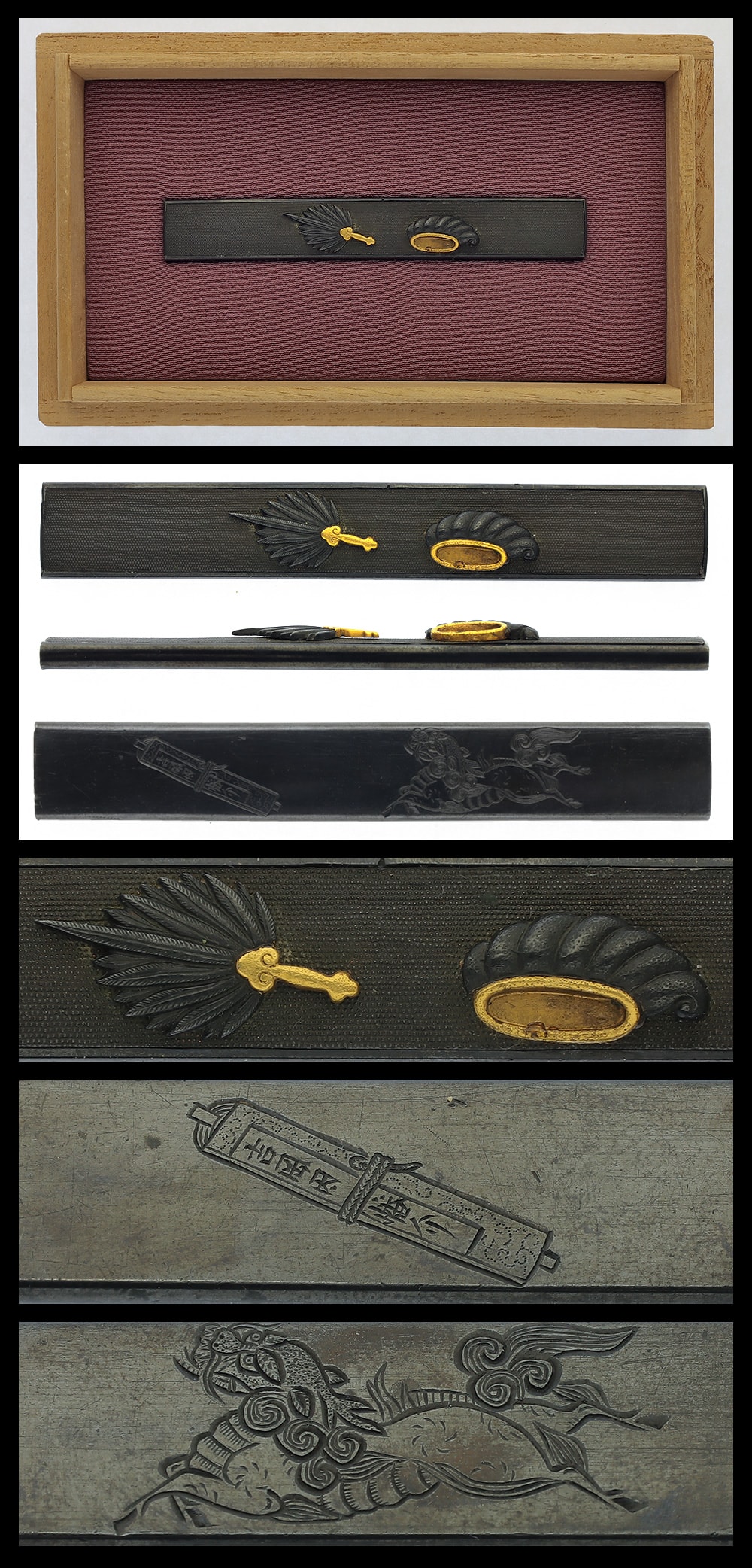 Kozuka - Tokuho - by Yoshioka Inaba no Suke - Yoshioka Inaba Suke
