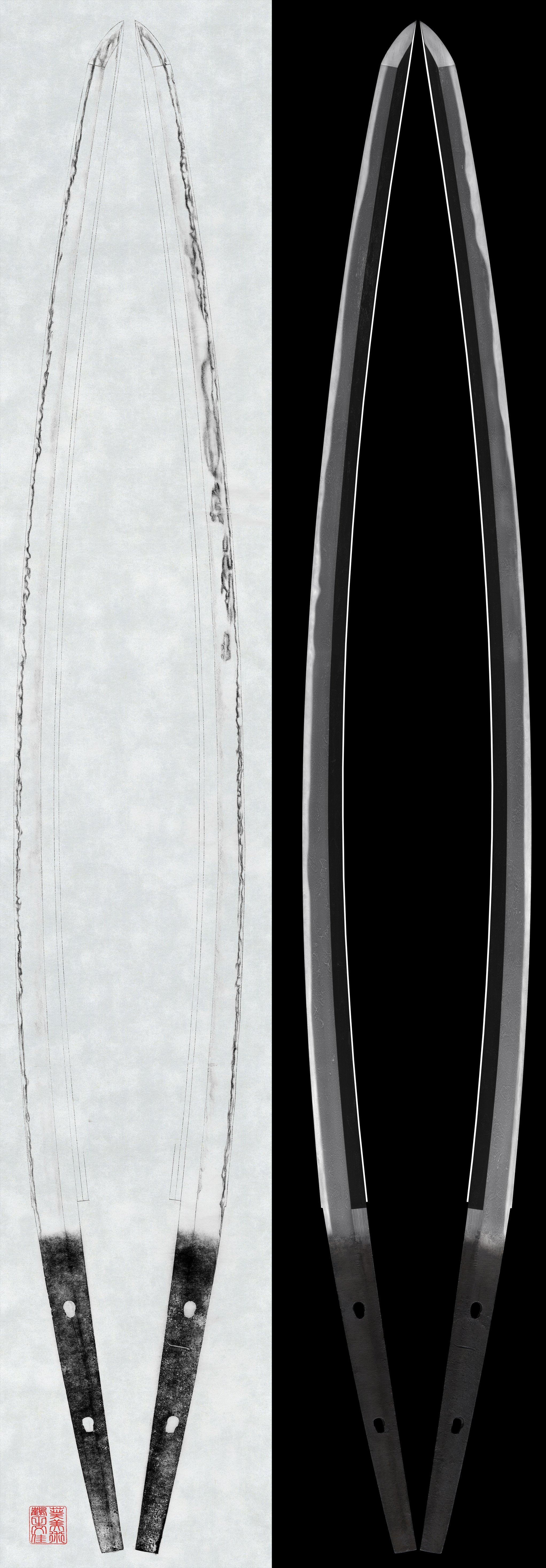 Tachi : Ichi(judged as Yoshioka Ichimonji)(NBTHK the 41st Juyo Token)