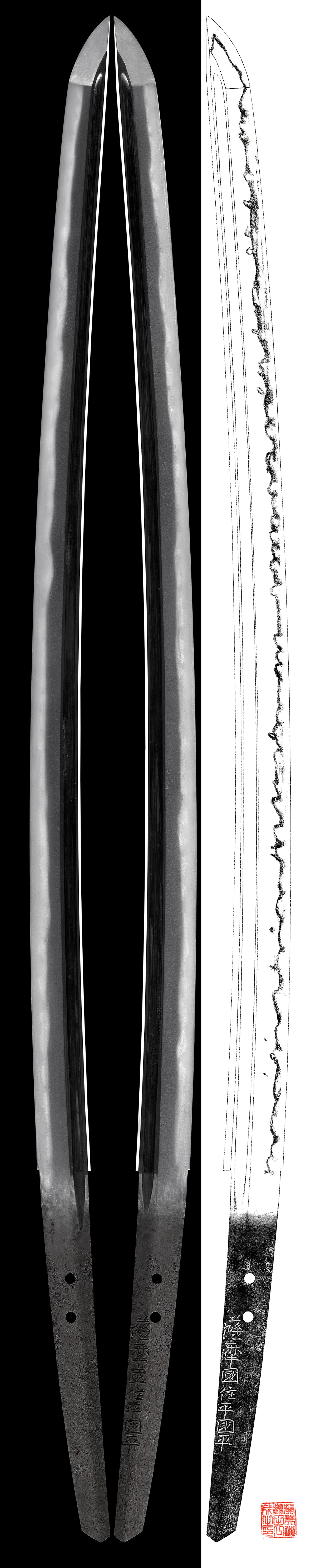 Katana : Satsuma Kuni Ju Kunihira