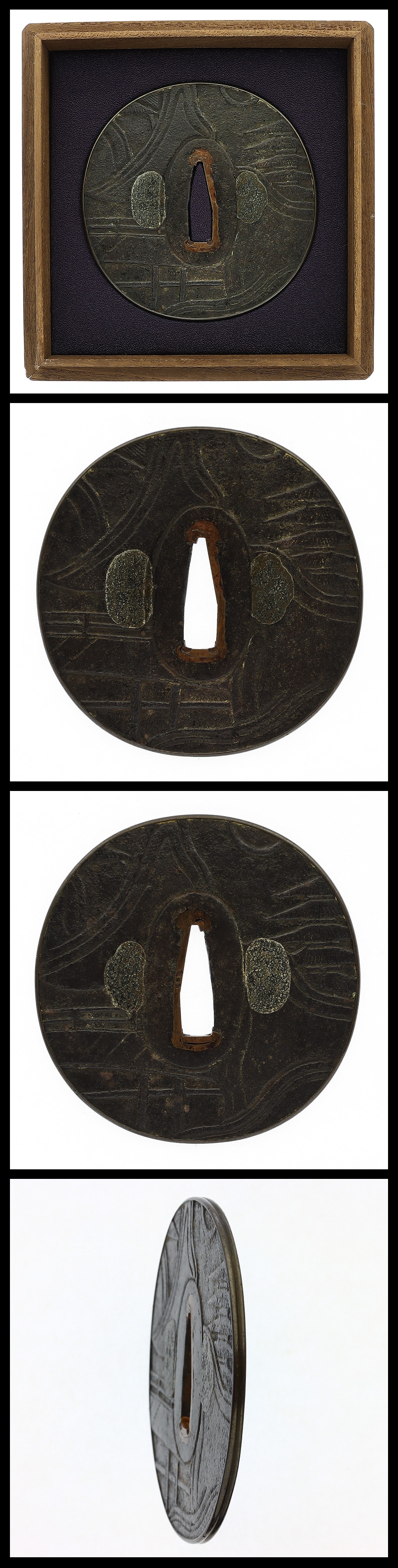 Tsuba: Mumei(unsigned)(Kamakura)(NBTHK Hozon Tosogu)