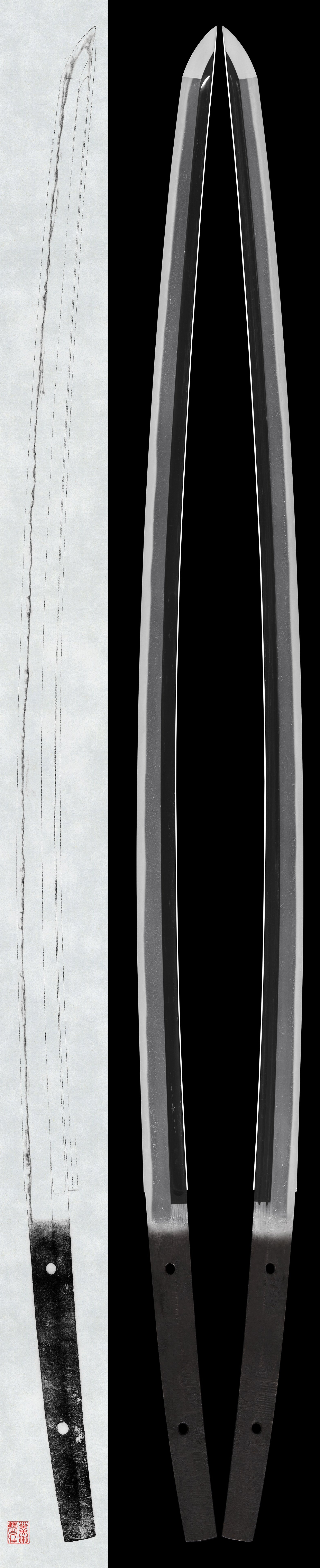 Katana:Mumei (attributed to Unju)(NBTHK Tokubetsu Hozon Token) (Consignment Sale)