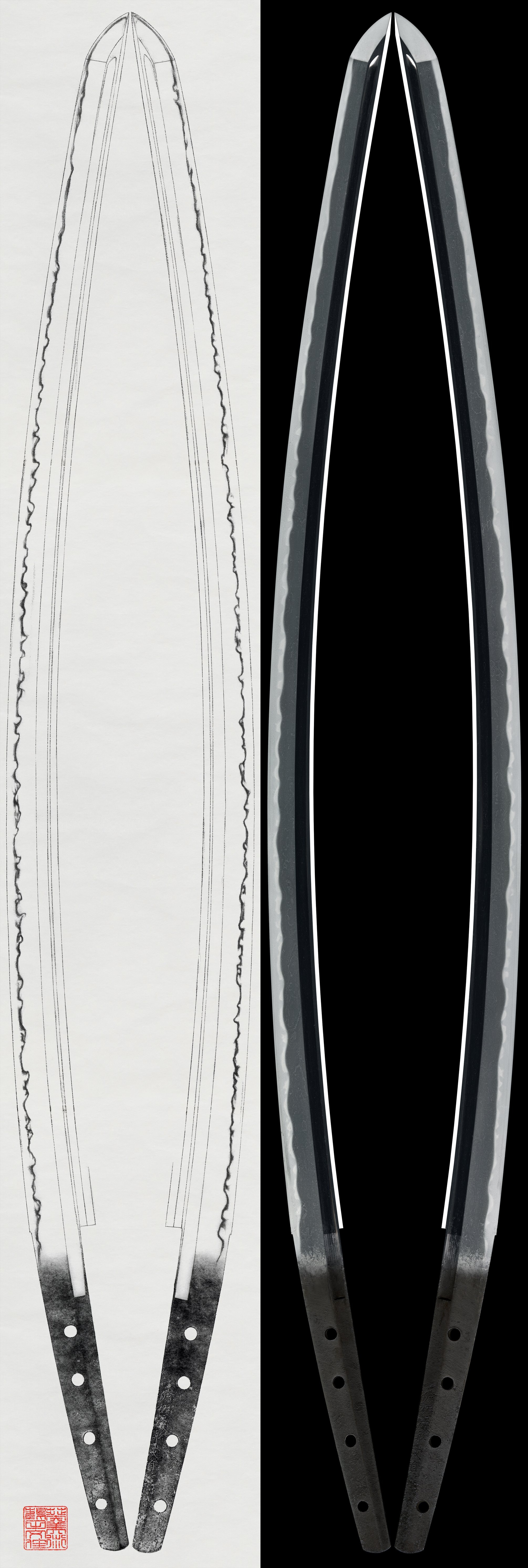 Tachi - Jūyō - by Kozori School - Bishū Osafune Tomosada (Ko-zori)