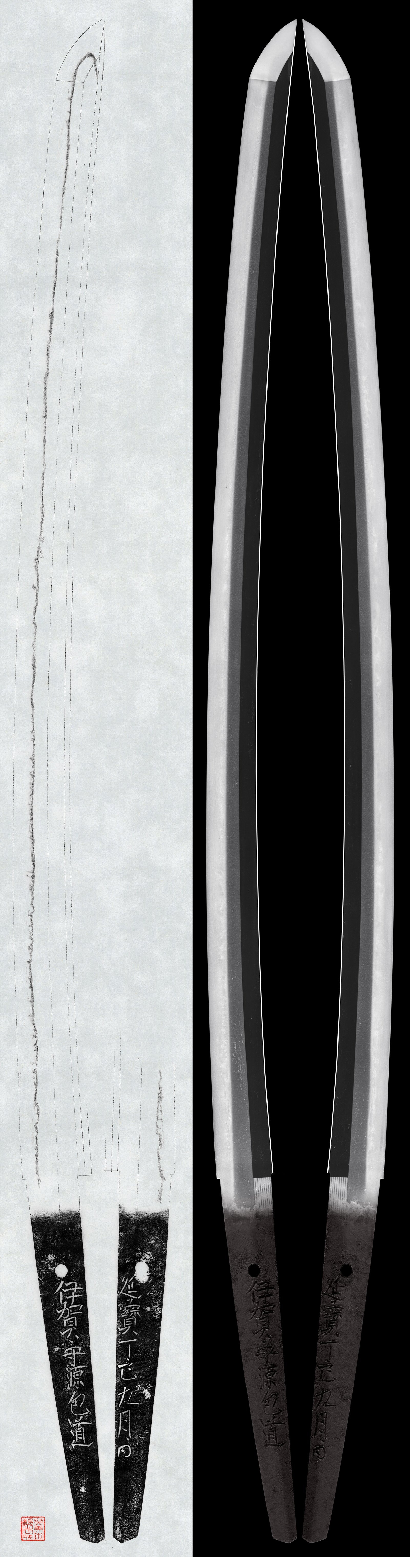 Katana:Iga no Kami Minamoto Kanemichi(NBTHK Tokubetsu Hozon Token)