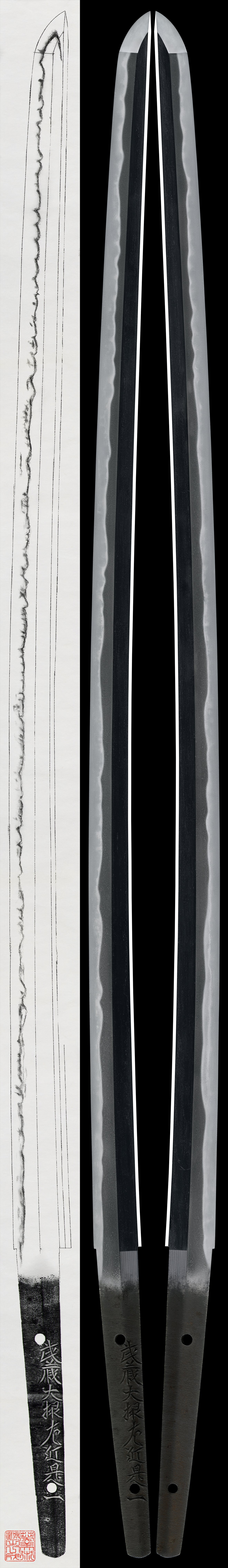 Katana : Musashi Daijō Sakon Korekazu (First Generation)(NBTHK Tokubetsu Hozon Token)