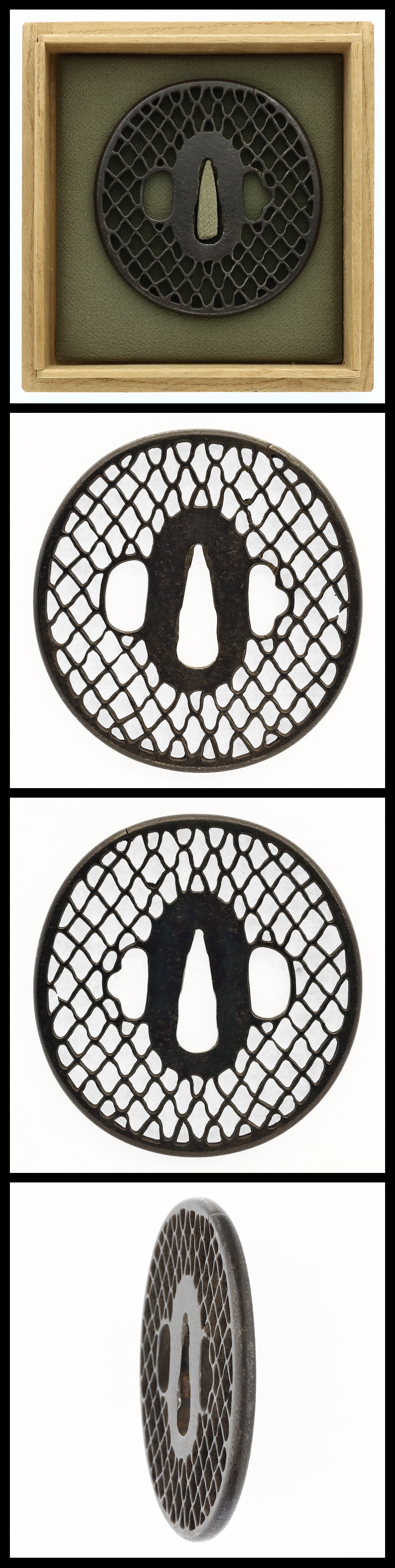 Tsuba: Mumei (Unsigned):Net Design