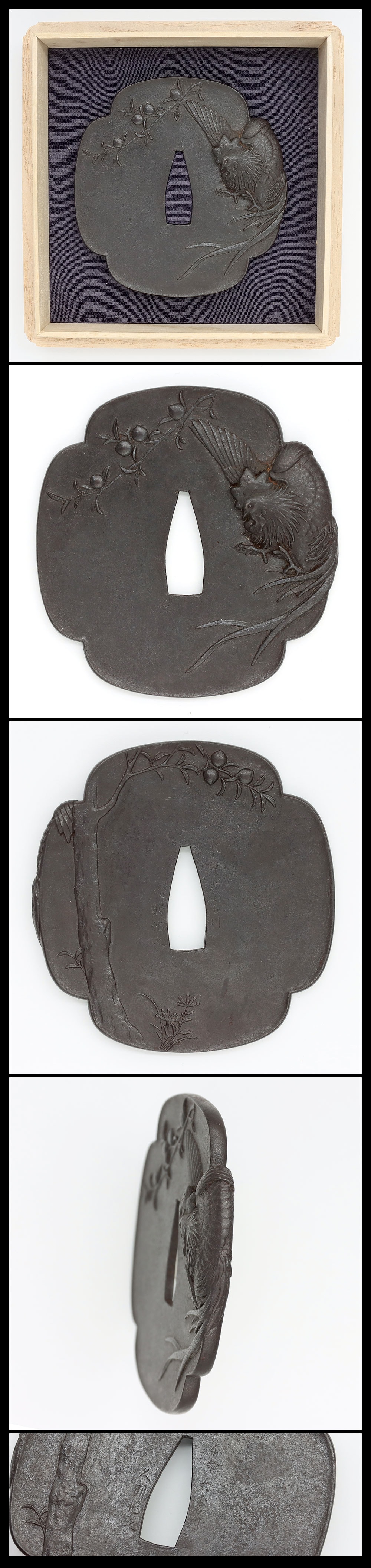 Tsuba: Hisanori, design of a rooster