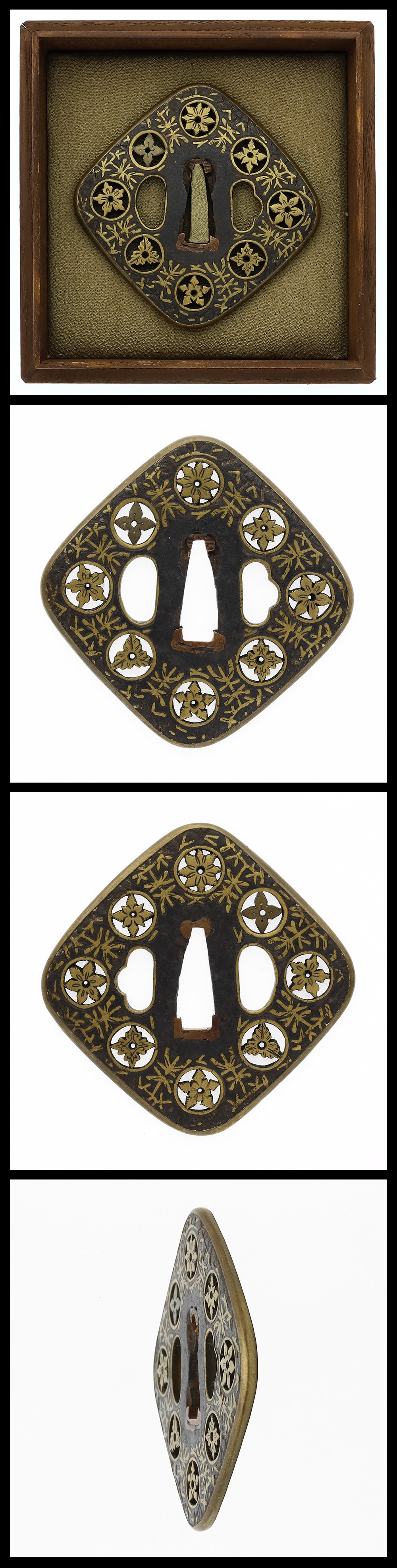 Tsuba: Mumei(unsigned)(Heianjo)