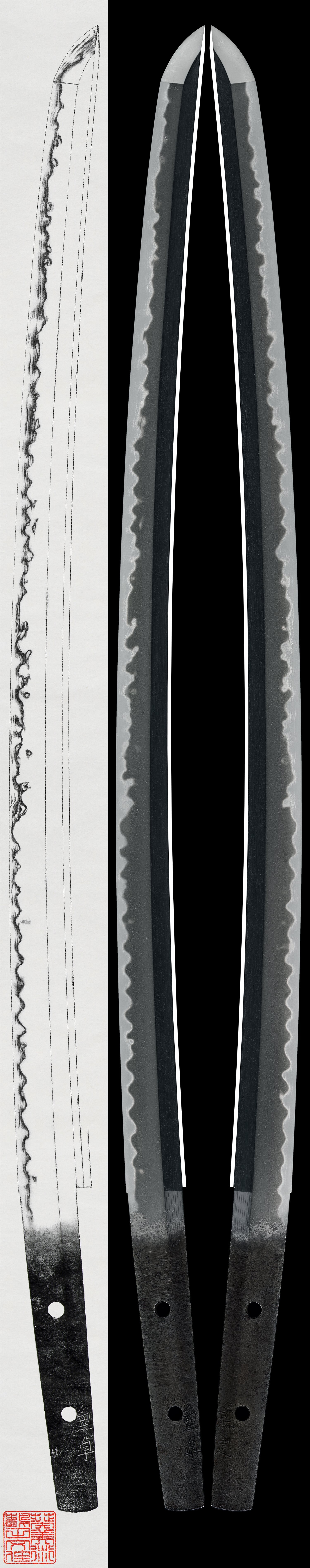 Wakizashi: Kanesad・ Kanetaku (NBTHK Hozon Token) (Consignment Sale)