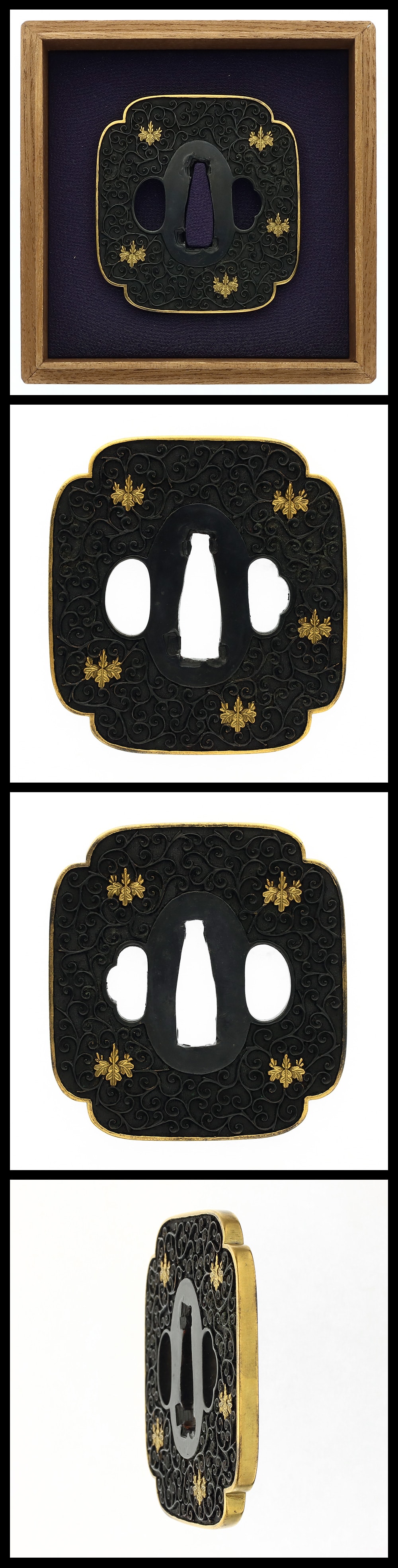 Tsuba: Unsigned (Mino)(Hozon Tosogu)