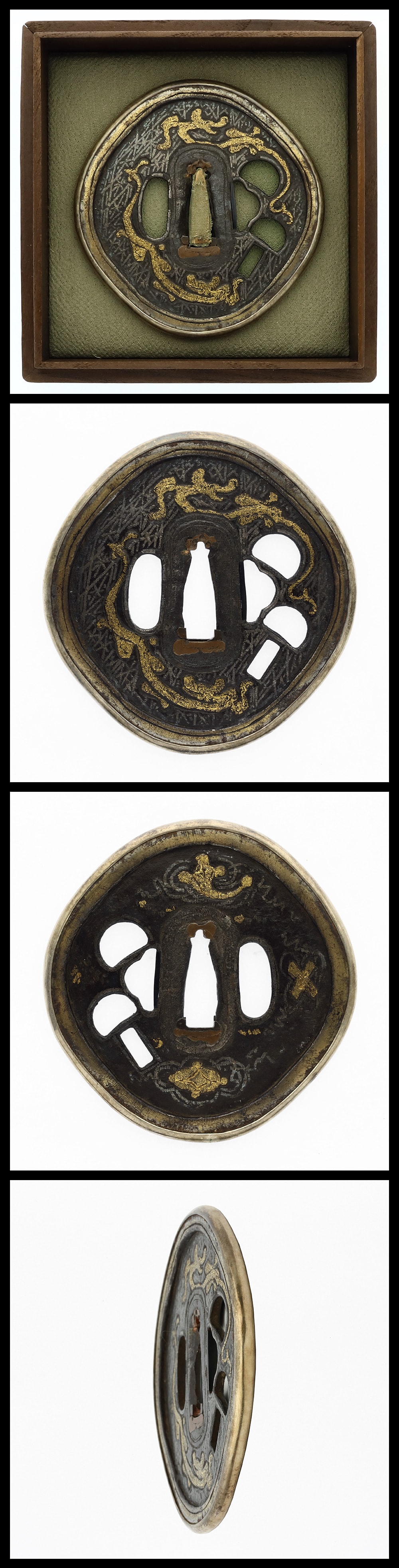 Tsuba:Unsigned (Namban) (NBTHK Hozon Tosogu)