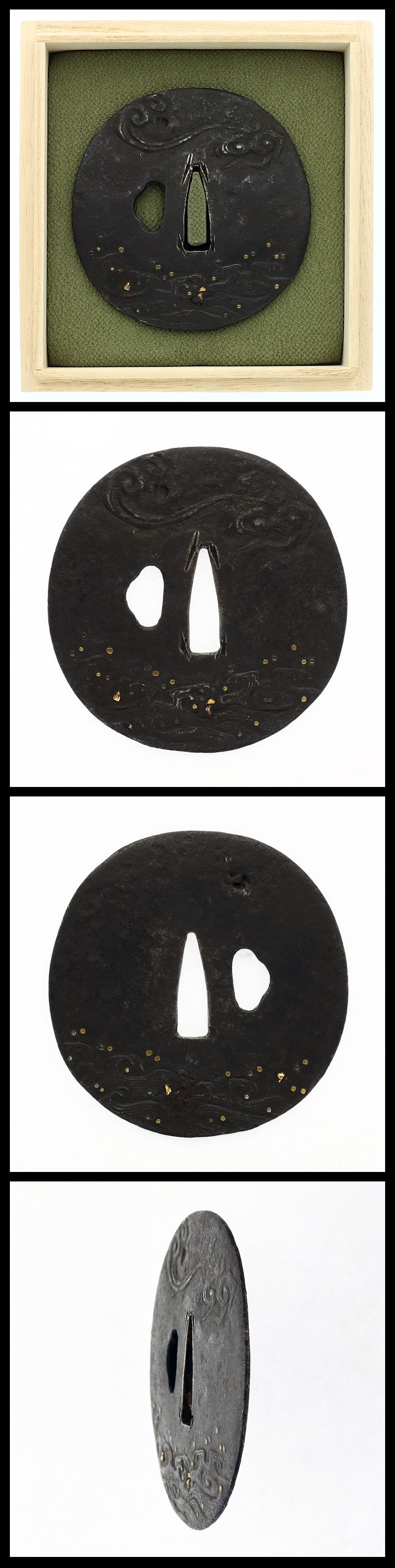 Tsuba:Unsigned:Warrior