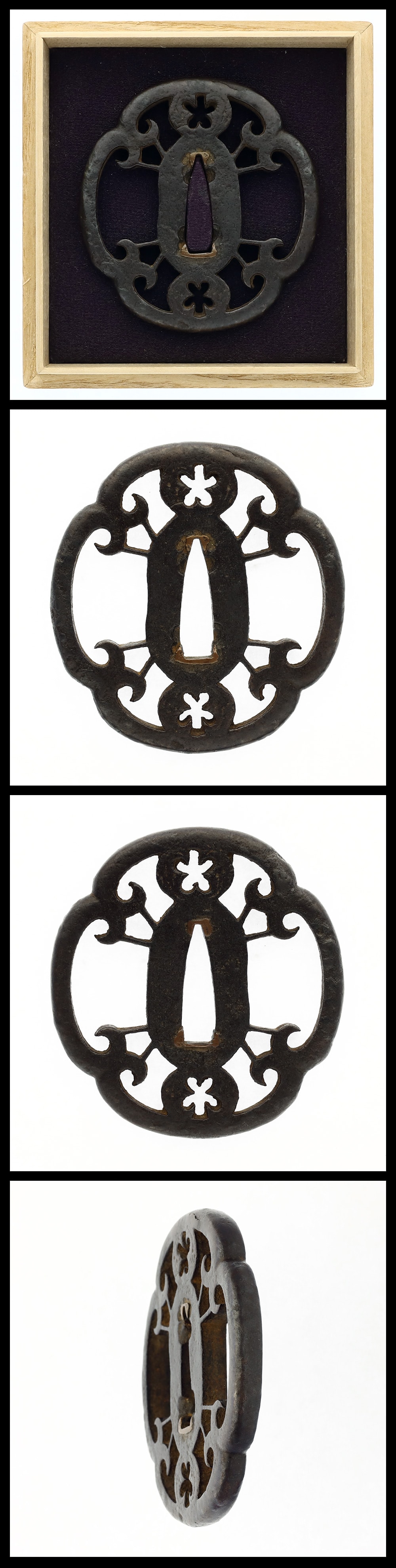 Tsuba: Unsigned (Kanayama)(Hozon Tosogu)