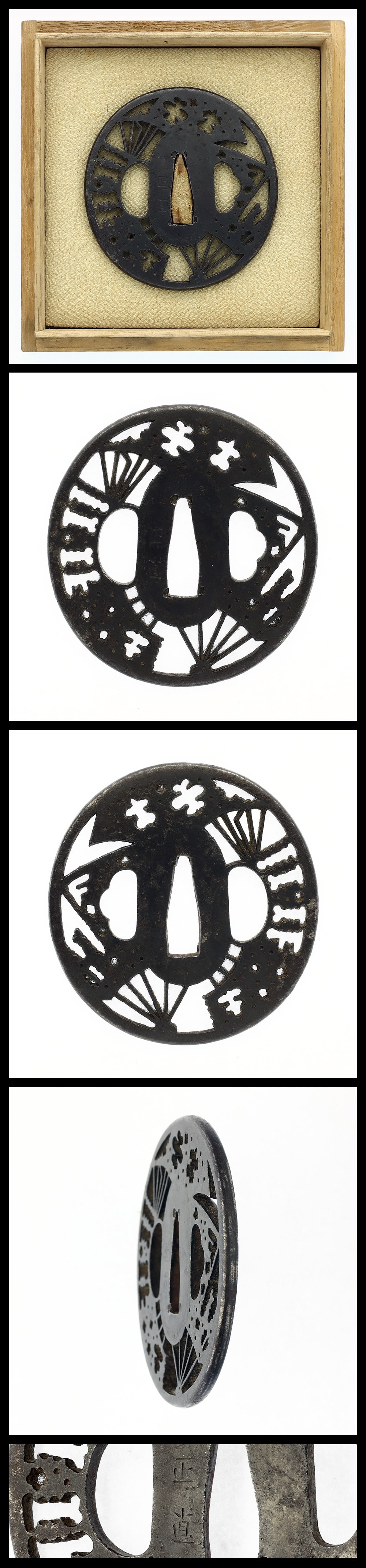 Tsuba: Masanao(NBTHK Tokubetsu Kicho Tosogu)