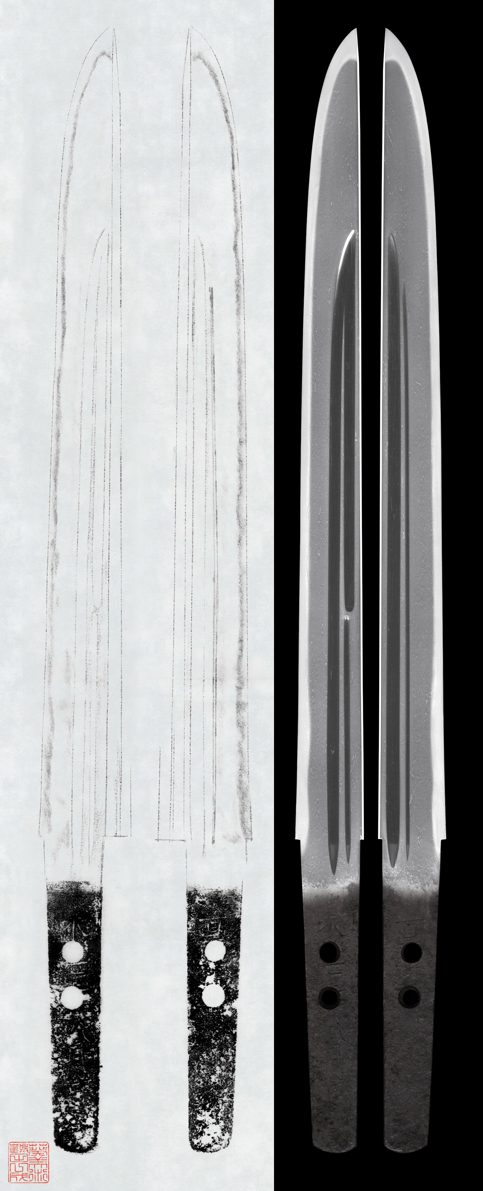 Tanto:◻︎Shige (Kaneshige / Tegai) Dated: August, Oei 7 (1400)(NBTHK Tokubetsu Hozon Token) (Consignment Sale)