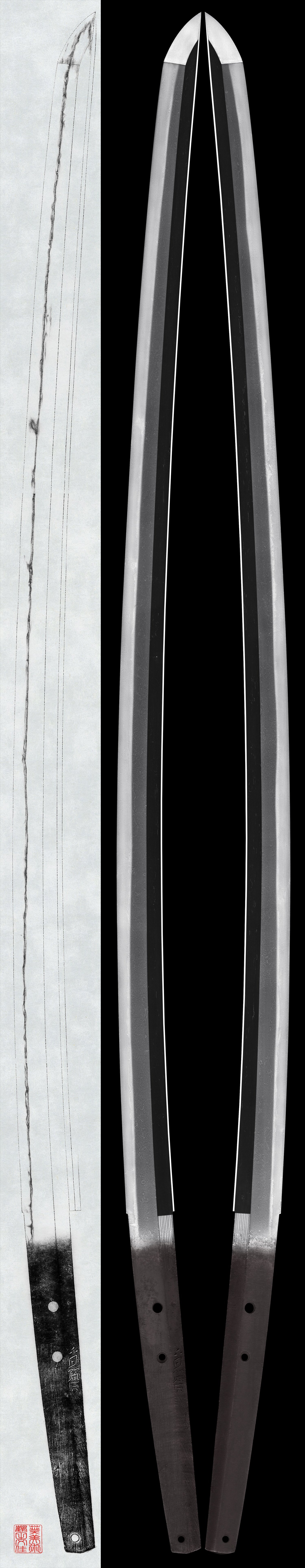 Katana: Kanenari (NBTHK Tokubetsu Hozon Token)