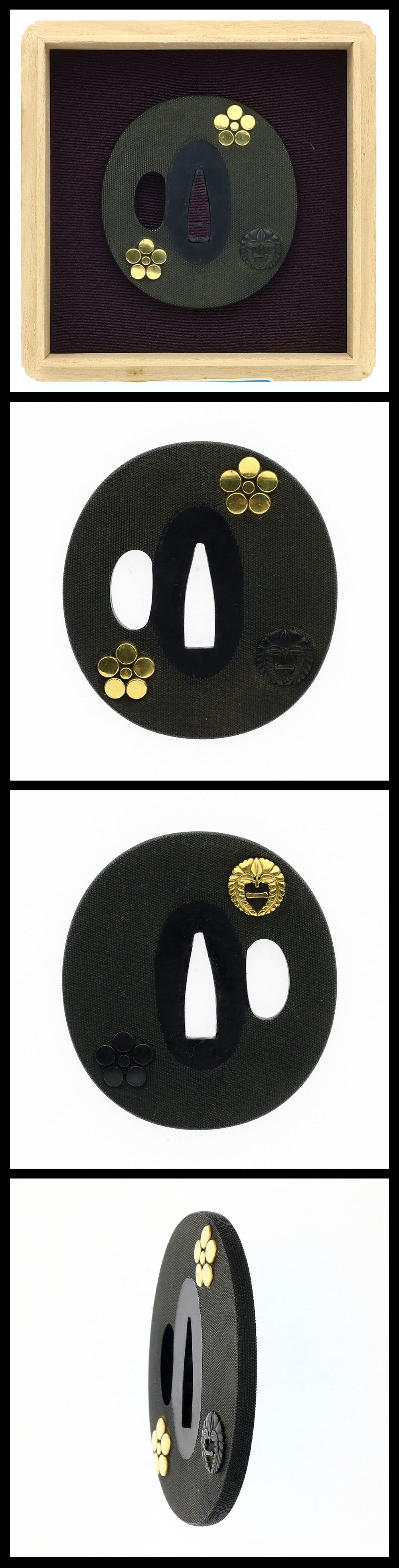 Tsuba - Hozon - by Yasuda School - Unsigned (Yasuda)