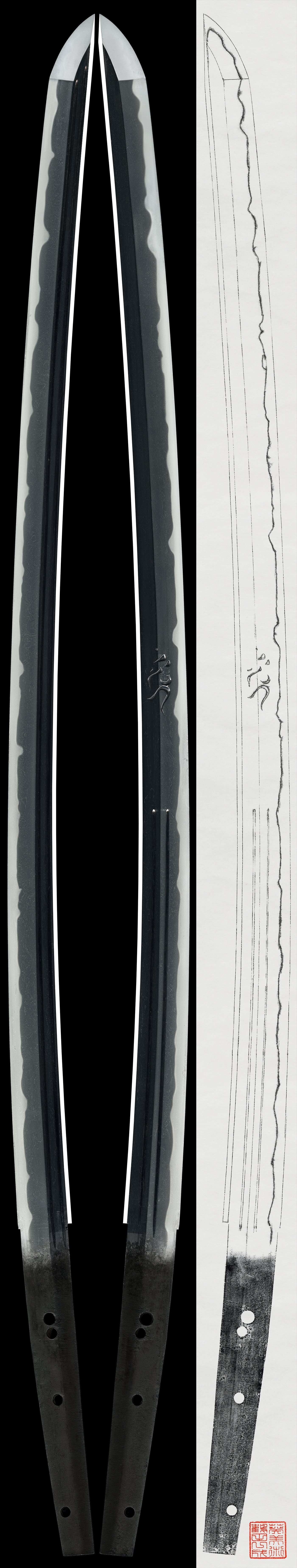 Katana: Mumei (Unsigned)(Shitahara)(NBTHK Hozon Token)